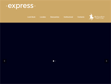 Tablet Screenshot of expressargentina.com